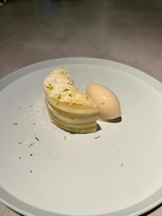 和梨のミルフィーユ始まります